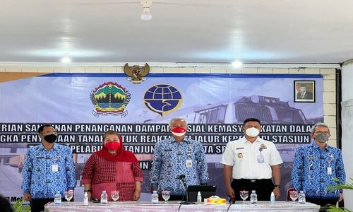 Reaktivasi Jalur KA Semarang Tawang-Pelabuhan Tanjung Emas Dilanjutkan