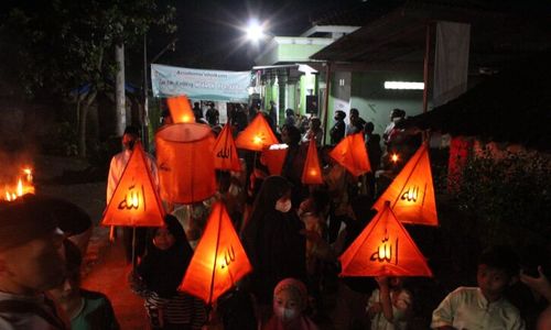 Beberapa Masjid di Karanganyar Sudah Kumandangkan Takbir