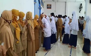 Ini Kegiatan SMP Muhammadiyah 1 Solo saat Hari Pertama PTM Pascalebaran