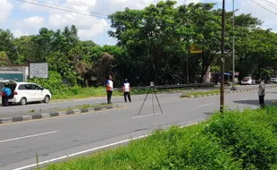 Olah TKP Laka 2 Truk di Boyolali, Polda Jateng Pakai 3D Laser Scanner