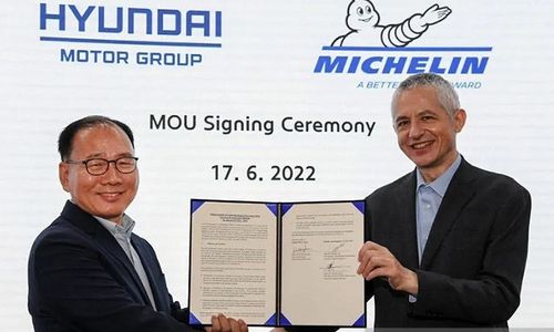 Kolaborasi Michelin Dan Hyundai Merancang Ban Mobil Listrik