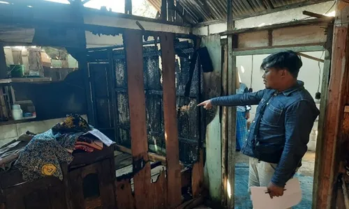 Anak Main Korek Api, Rumah Warga Godong Nyaris Terbakar