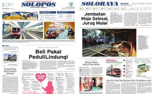 Solopos Hari Ini: Beli Pakai PeduliLindungi