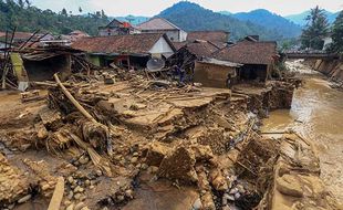 Banjir Bandang Terjang Leuwiliang Bogor, Begini Kondisi Rumah Warga