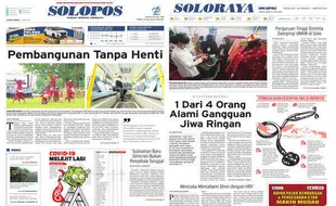 Solopos Hari Ini: Pembangunan Tanpa Henti