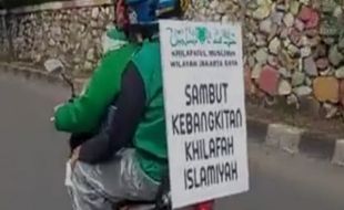 Khilafatul Muslimin Ternyata Juga Konvoi di Cimahi, Brebes & Surabaya