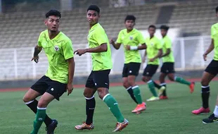 Latihan Fisik Pemain Timnas Indonesia U-19 Persiapan Piala AFF 2022