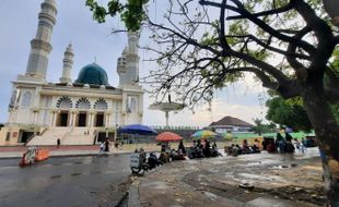 Eks PKL Masjid Agung Madaniyah Karanganyar Kesal Kepada Pemkab