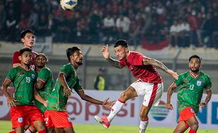 Timnas Indonesia Ditahan Imbang Bangladesh 0-0, Ini Foto Pertandingan