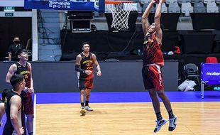 Latihan Timnas Basket Indonesia Persiapan FIBA Asia Cup 2022 di Jakarta