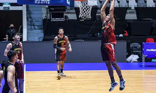 Latihan Timnas Basket Indonesia Persiapan FIBA Asia Cup 2022 di Jakarta