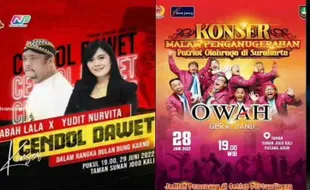 Setelah Denny Caknan, Giliran Abah Lala Konser Cendol Dawet di Solo