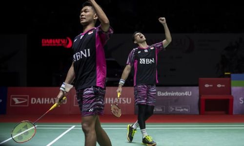 Juara Indonesia Masters 2022, Fajar/Rian Bawa Pulang Rp420 Juta