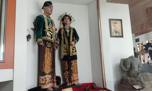 Ada Ikon Boyolali di Busana Pengantin Wahyu Merapi Pacul Goweng