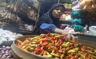 Harga Cabai Rawit di Wonogiri Rp95.000/Kg, Konsumen Hanya Beli 15 Buah