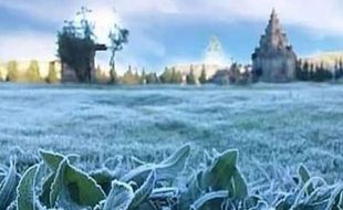 Fenomena Embun Upas di Jateng, Suhu Dingin Prau-Dieng Bisa Capai 0° Celcius