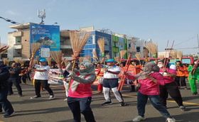 Foto-Foto Keseruan Resik-Resik CFD, Kolaborasi Solopos dan Pemkot Solo