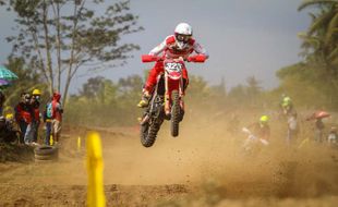 Bikin Bangga, Pembalap Binaan Astra Honda Tampil di MXGP Samota