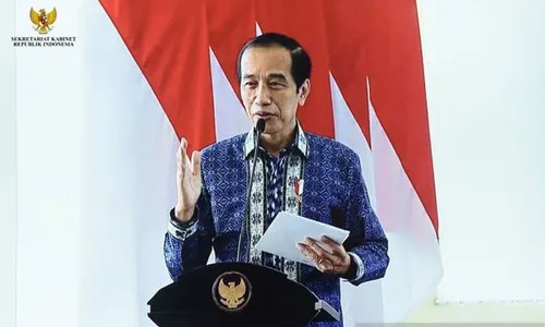 Ingatkan Ibu-Ibu, Jokowi: Jangan Tiap Tahun Punya Anak