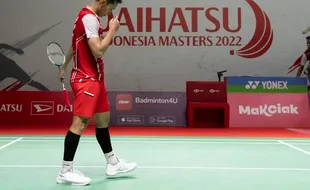 Jonatan Disingkirkan Peringkat 43 Dunia di 16 Besar Singapore Open 2022