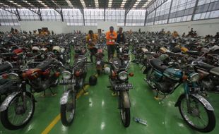 400 Motor Honda CB Ikut Kontes di Terminal Tirtonadi Solo, Siapa Juara?