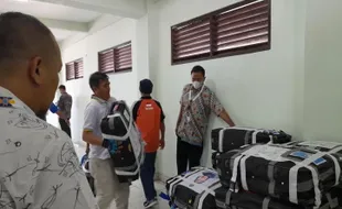 Koper Calhaj Perdana Tiba di Embarkasi Donohudan Boyolali, Asal Mana?