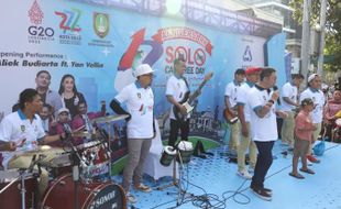 Diramaikan Owah Gerr Band, Begini Kemeriahan HUT Ke-12 CFD Solo