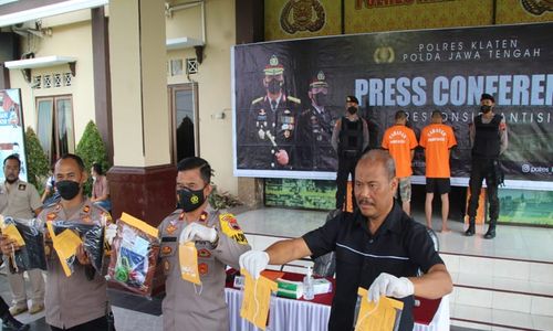 Touring dari Sumsel ke Klaten untuk Mencuri, 2 Warga OKI Ditangkap