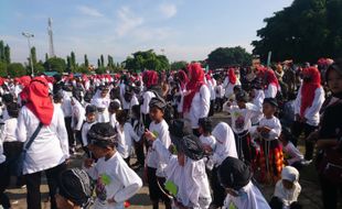 Istimewa! 19.271 Penari Cilik Krido Warok Ponorogo Pecahkan Rekor MURI