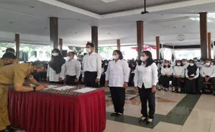 Alhamdulillah! 2.697 GTT SD-SMP di Wonogiri Diangkat Jadi PPPK