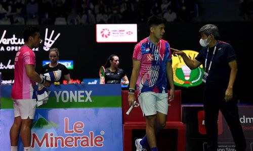 Ditekuk Ganda Malaysia, Pramudya/Yeremia Kandas di Indonesia Open 2022