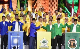 Deklarasi KIB Kalimantan, Airlangga: Golkar, PAN, PPP Wajib Dukung IKN