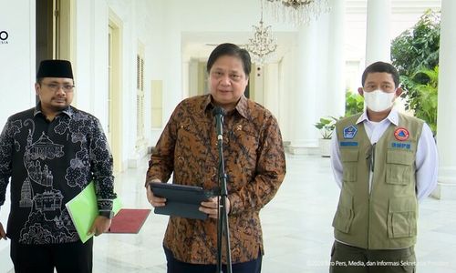 Menko Airlangga Hartarto Paparkan Upaya Penanganan PMK Hewan Ternak