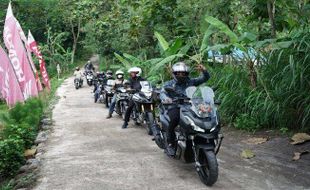 40 Bikers Paguyuban Honda Semarang Ikuti Sunmori, Begini Keseruannya!