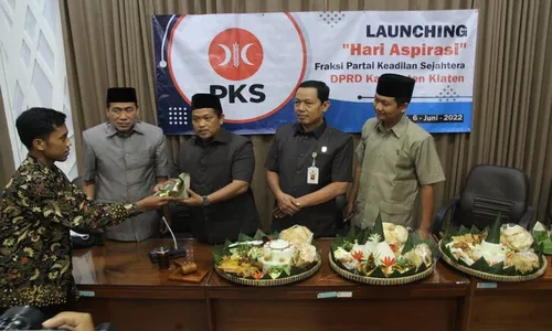 Fraksi PKS DPRD Klaten Luncurkan Hari Aspirasi