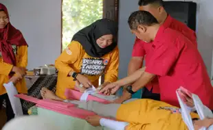 Semen Gresik dan BPBD Rembang Perkuat Desa Tangguh Bencana di Rembang