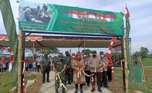 TMMD Sengkuyung di Tawang Sukoharjo Ditutup, Ini Hasilnya