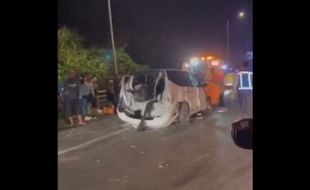 17 Kendaraan Kecelakaan di Tol Cipularang, Gegara Rem Bus Blong