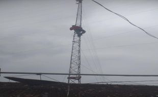 Tower SMPN 1 Juwiring Klaten Disambar Petir, Begini Dampaknya