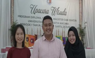 UKSW Gelar Wisuda Onsite, Rektor Lepas 559 Lulusan