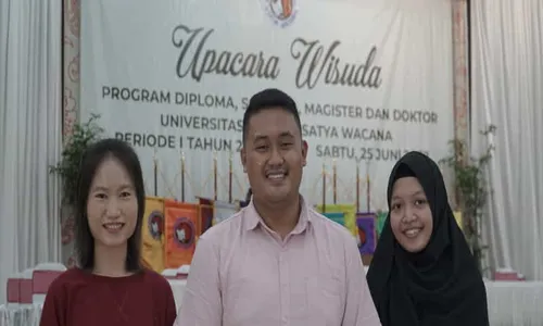 UKSW Gelar Wisuda Onsite, Rektor Lepas 559 Lulusan