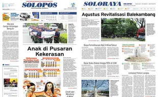 Solopos Hari Ini: Anak di Pusaran Kekerasan