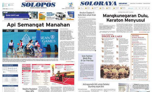 Solopos Hari Ini: Api Semangat Manahan