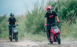 Ada Skuter Listrik Buat Off Road Harganya Rp11 Jutaan, Ini Beneran?