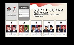 Sejarah Hari Ini: 5 Juli 2004, Pertama Pilpres RI Langsung