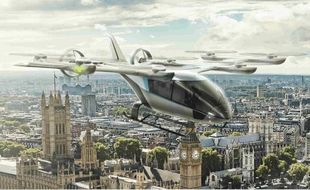 Wow! Pesawat Listrik eVTOL Mendarat dan Lepas Landas Secara Vertikal