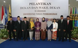 Rektor UTP Solo Lantik Dekan dan Wakil Dekan Periode 2022-2026