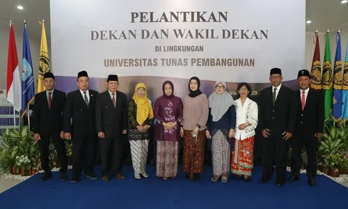 Rektor UTP Solo Lantik Dekan dan Wakil Dekan Periode 2022-2026