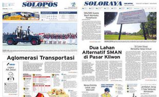 Solopos Hari Ini: Aglomerasi Transportasi