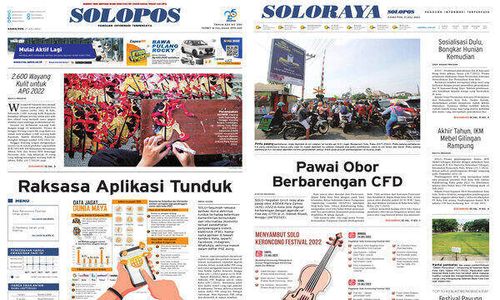 Solopos Hari Ini: Raksasa Aplikasi Tunduk